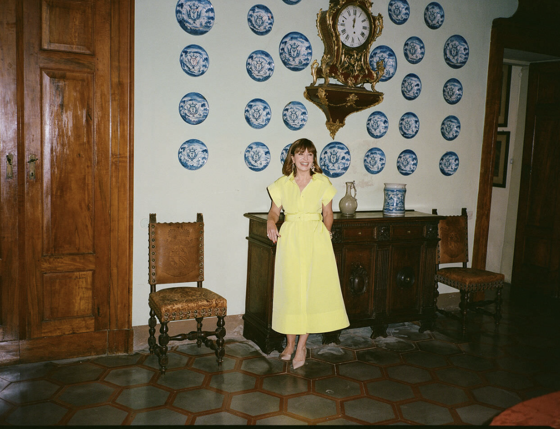Tuckernuck x Chairish || Anna Brockway, President and Chief Marketing Officer of Chairish photographed by James Harvey Kelly in Parma, Italy 