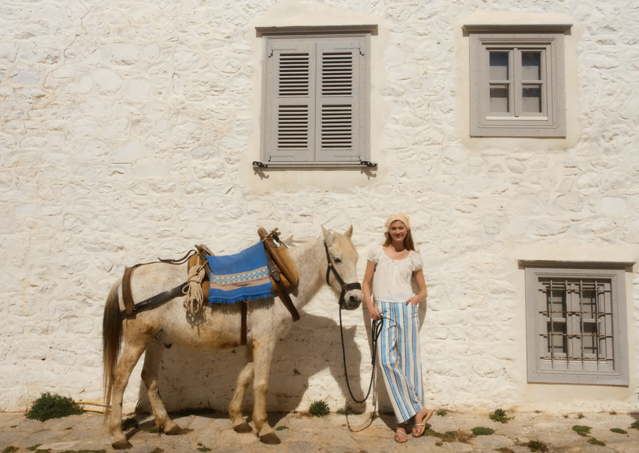 Tuckernuck SS26 in Hydra, Greece || photographed by Rasmus Weng Karlsen