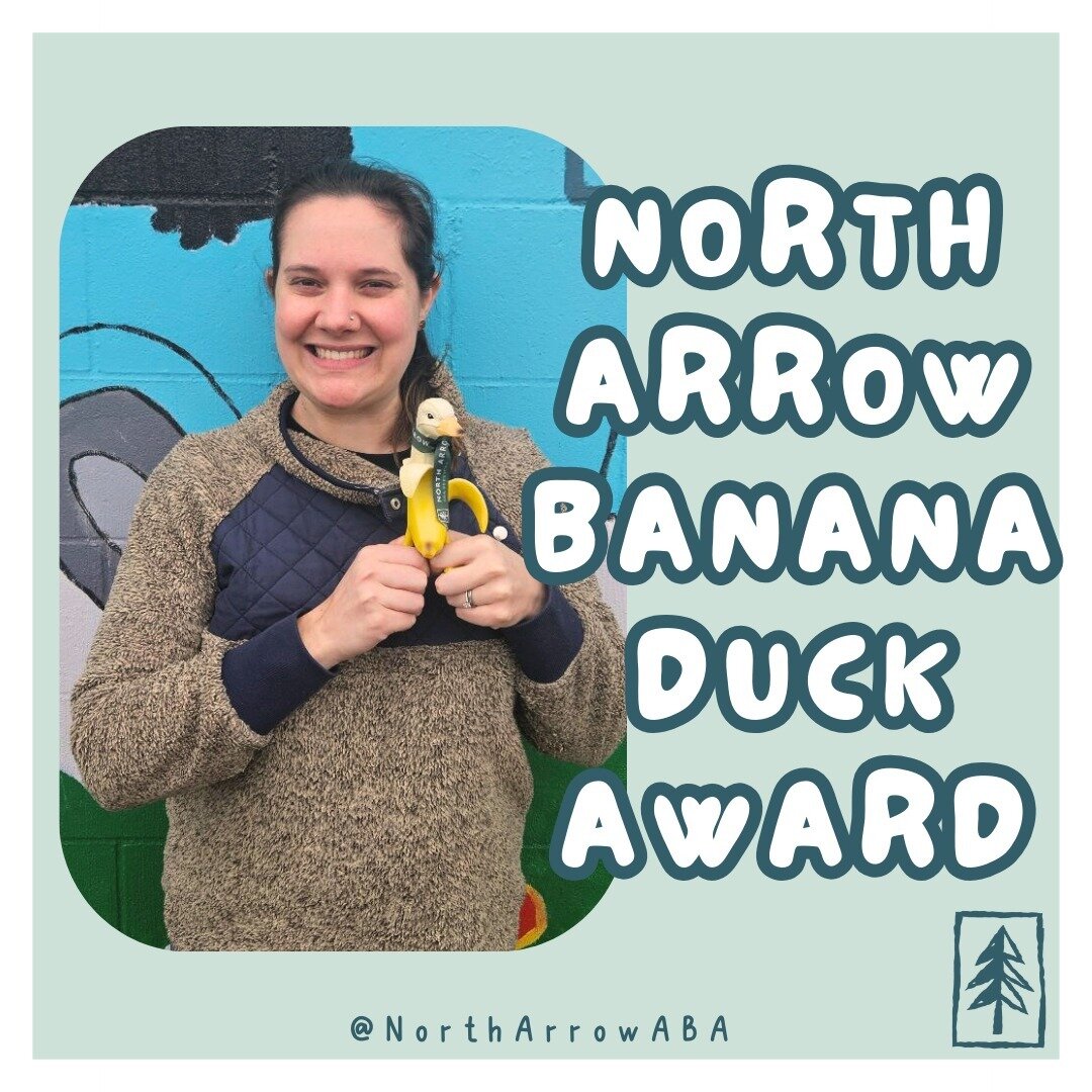 Shout-out to our March Banana Duck recipient, Jessica Alongi, MA, BCBA, LBA! As a Behavior Analyst in our Traverse City region, Jess models positivity, creativity, and compassion through her work. Jess continually exemplifies the values of community 