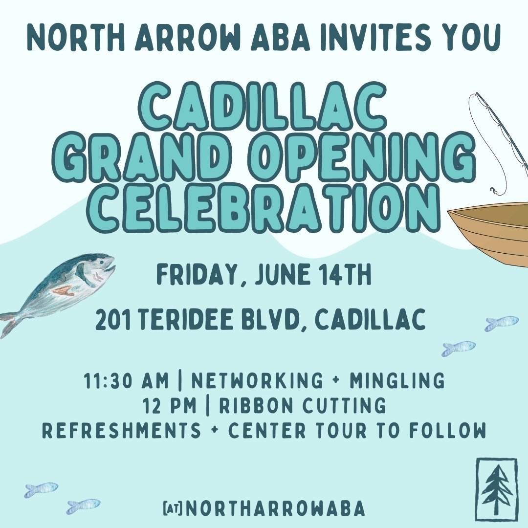Did you CATCH the news?! Our Cadillac center has moved, and we can't wait for you to see the new space! 🐠

North Arrow welcomes you to our Grand Opening Celebration taking place on Friday, June 14th. The event kicks off with mingling at 11:30 AM, fo