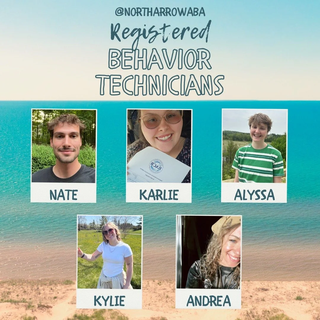 Shoutout to a few of North Arrow’s recent Registered Behavior Technician (RBT) certificants! Your hard work and commitment to making a difference are truly inspiring. We’re excited to see the positive impact you’ll continue to make