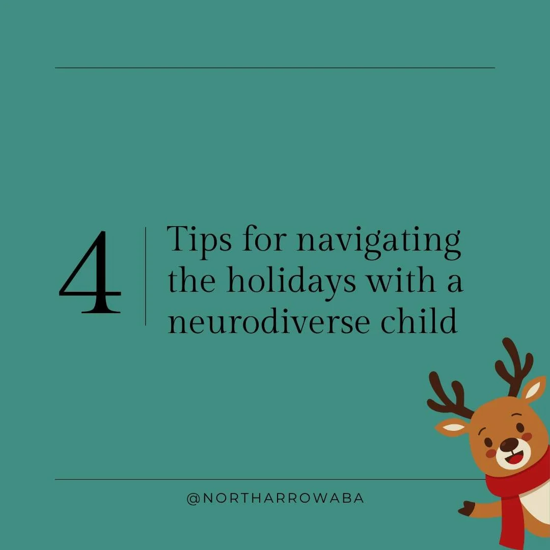 The holiday season can be full of joy&mdash;but also changes in routine, sensory overload, and big emotions. A little preparation can go a long way in supporting your child. ☃

❄ Offer Choices: Providing options can help increase a sense of control a
