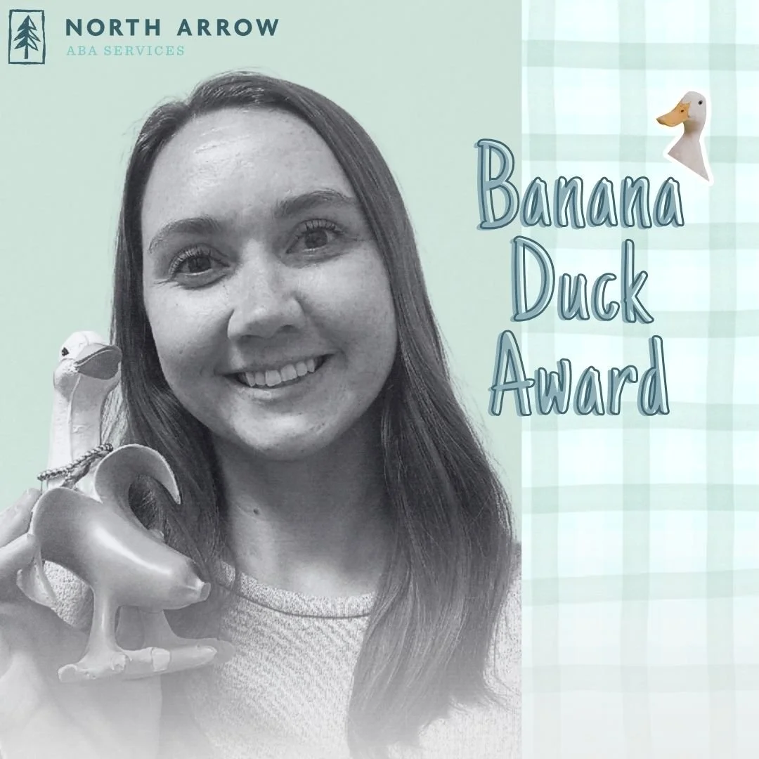Our latest Banana Duck Award recipient is Sydney Dillinger-Mewbourn, BCBA, from our Petoskey region! ☃

Sydney joined our team back in June and has been a consistent ray of sunshine ever since. Her positivity, thoughtfulness, and unwavering commitmen