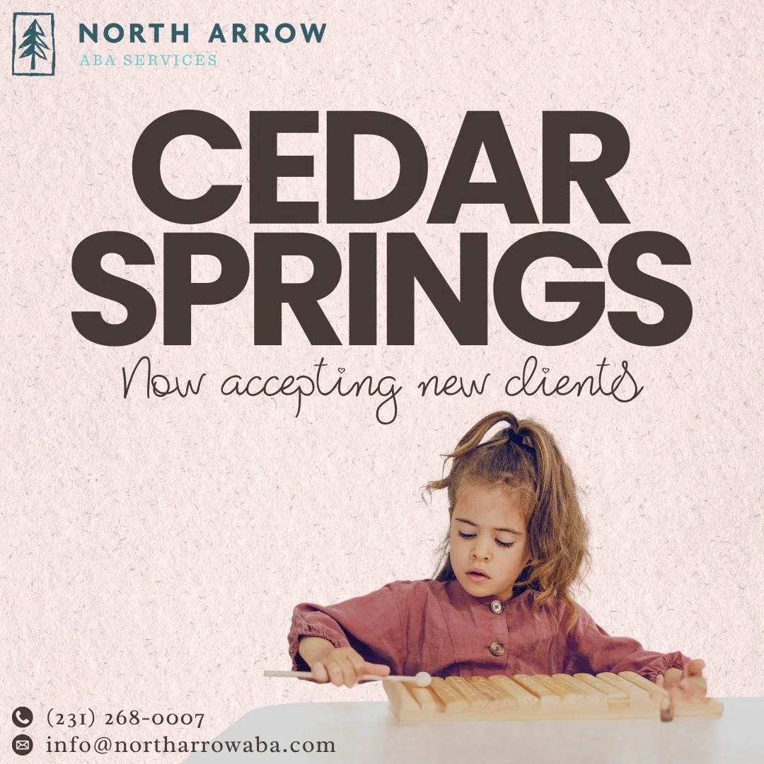 🚨 Cedar Springs &amp; surrounding communities! 🚨
We&rsquo;re now accepting new clients for our ABA program&mdash;with NO waitlist! Start personalized, evidence-based treatment for your child right away. 💙

📍 In-home, community, &amp; center-based