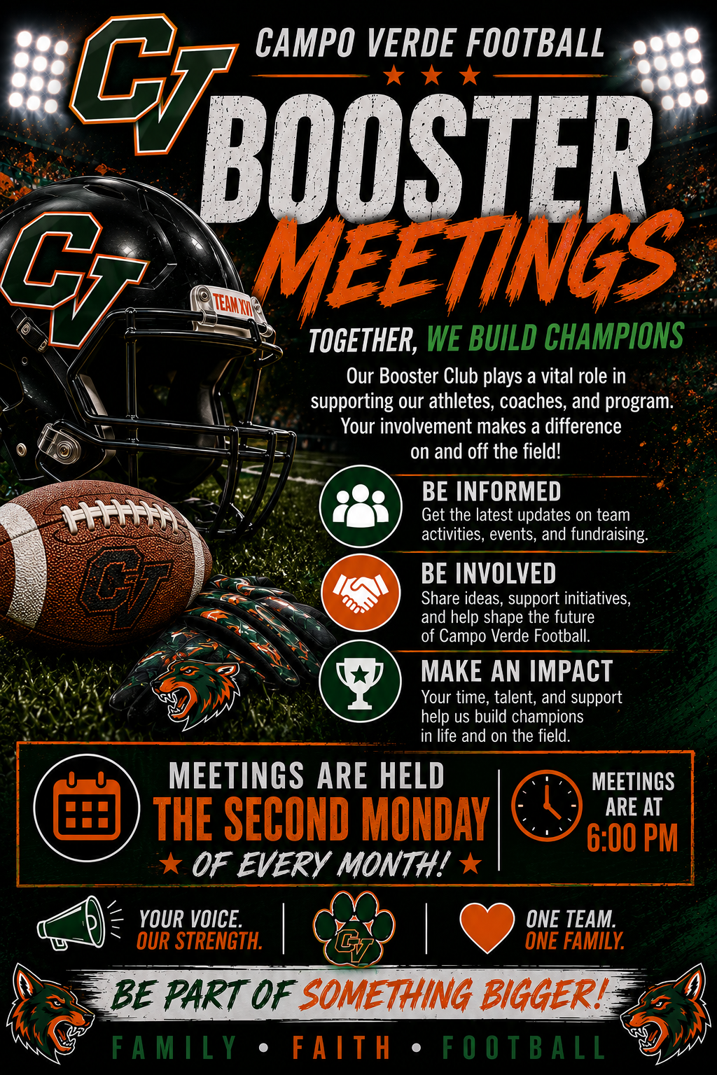 Football Booster Meeting