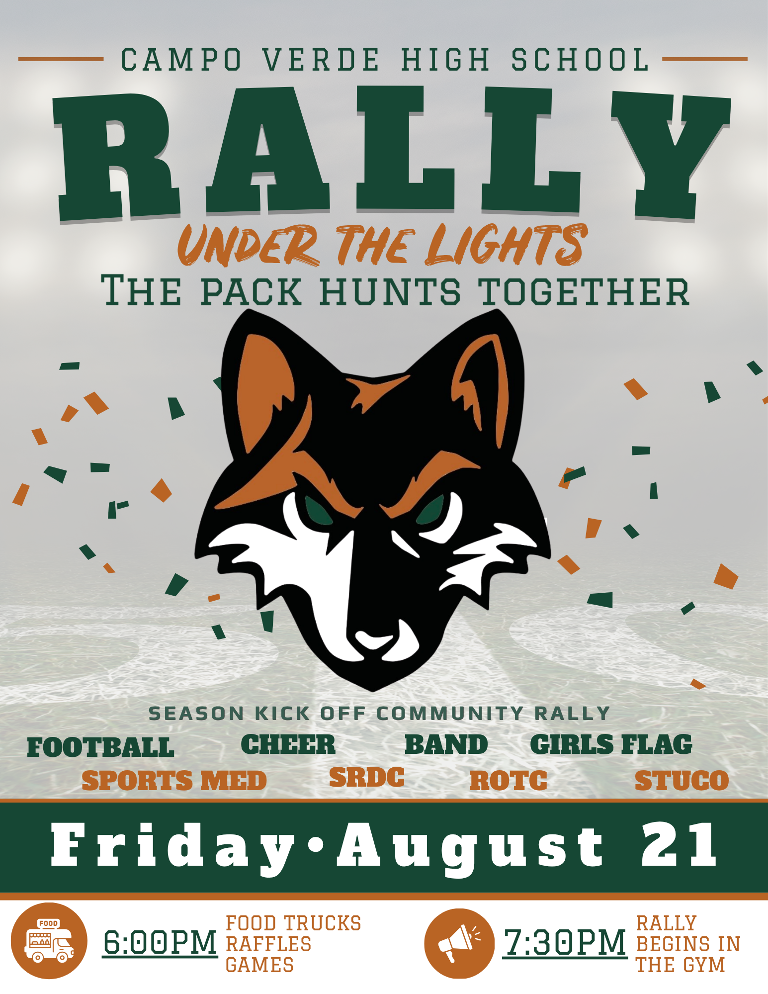 Football Rally (All Levels)