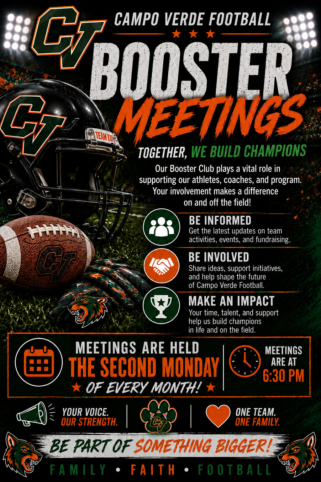 Football Booster Meeting