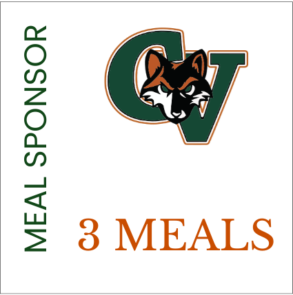 Meal Sponsor - 3 Meals