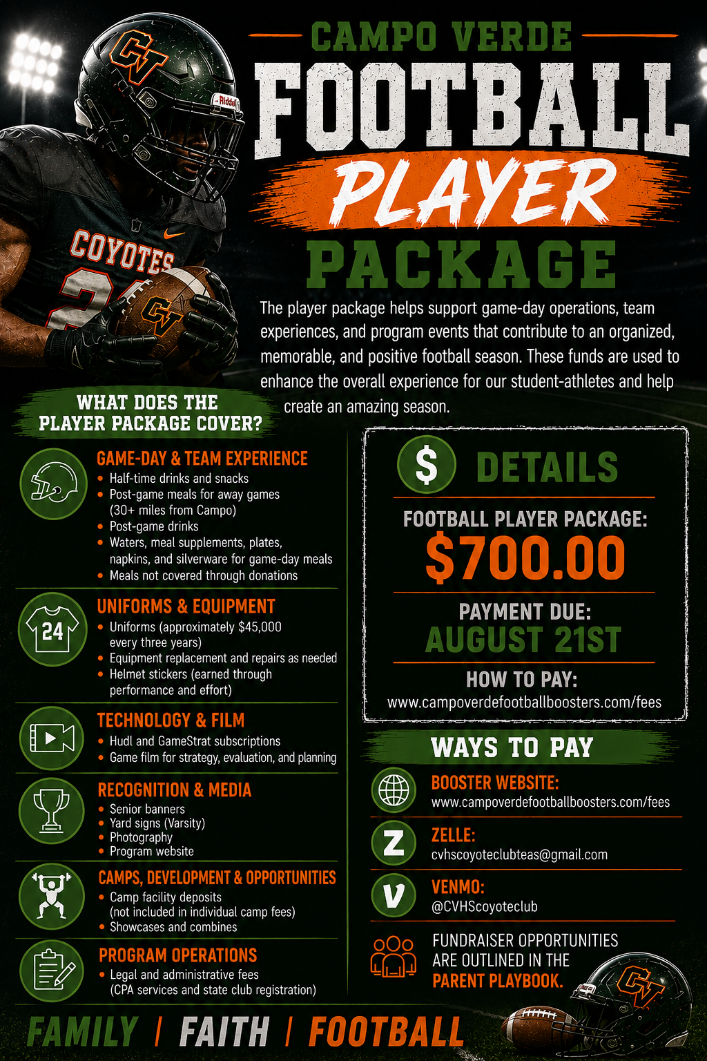 Football Players Package