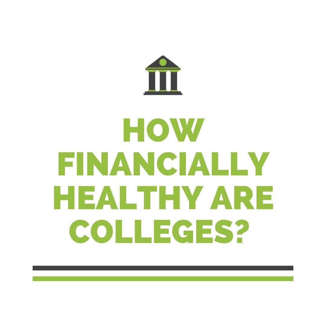 I presented a financial aid webinar last week, and one of the hot topics&mdash;the financial health of colleges. 🎓 

Forbes gives colleges financial grades each year that make it easier to discern financial stability. ✅

https://www.forbes.com/sites