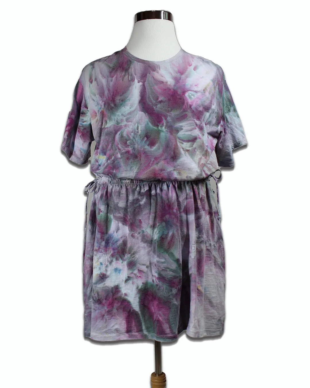 Beautiful Ice Dyed Women's Tie Dye Dress  Fun Endeavors Tie Dye Lab