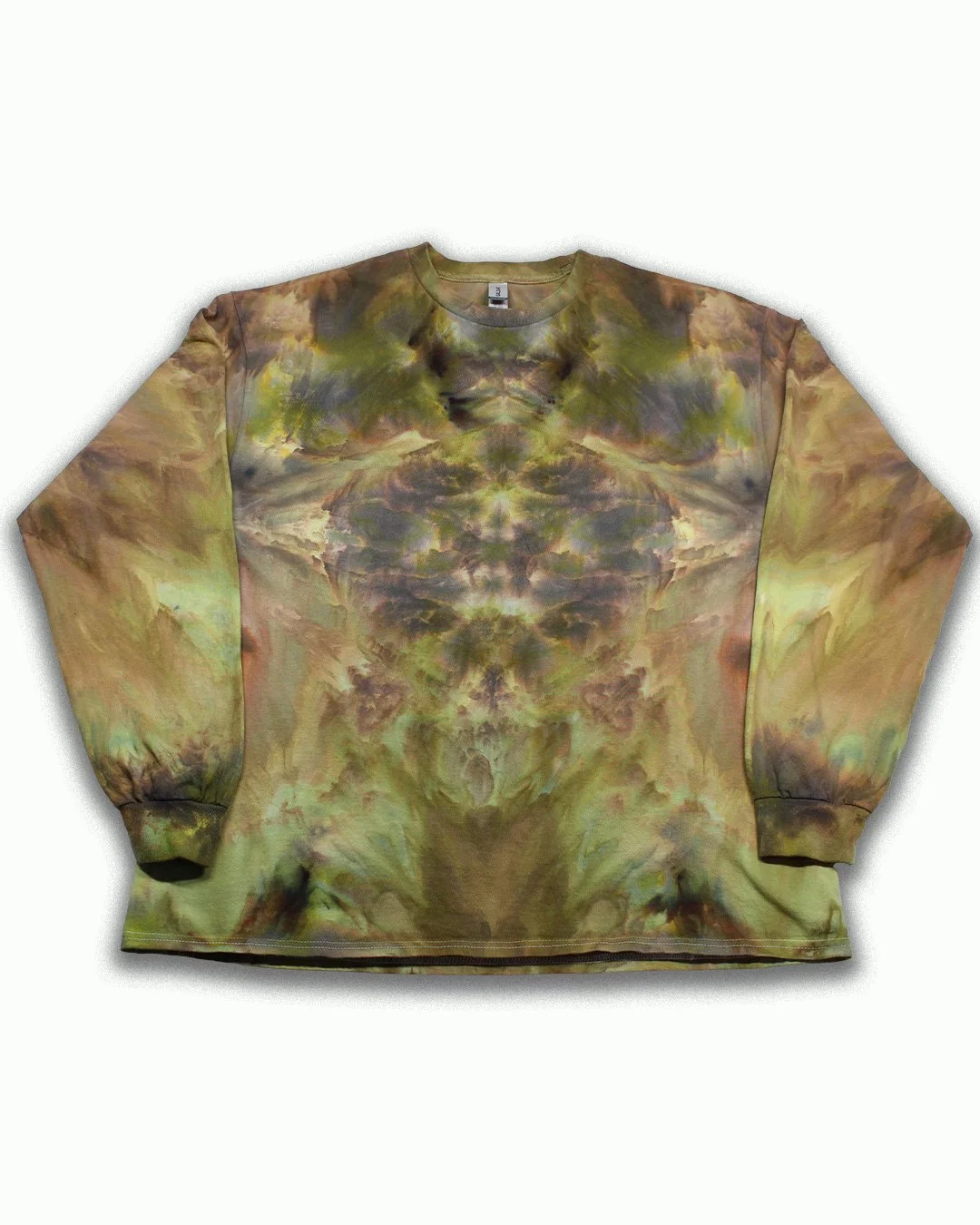 X-Large - Long Sleeve Late Autumn Ice Dye