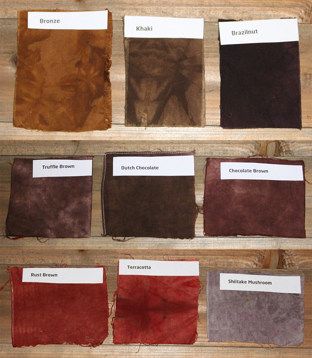 Wood swatch with dharma fiber reactive dyes : r/tiedye