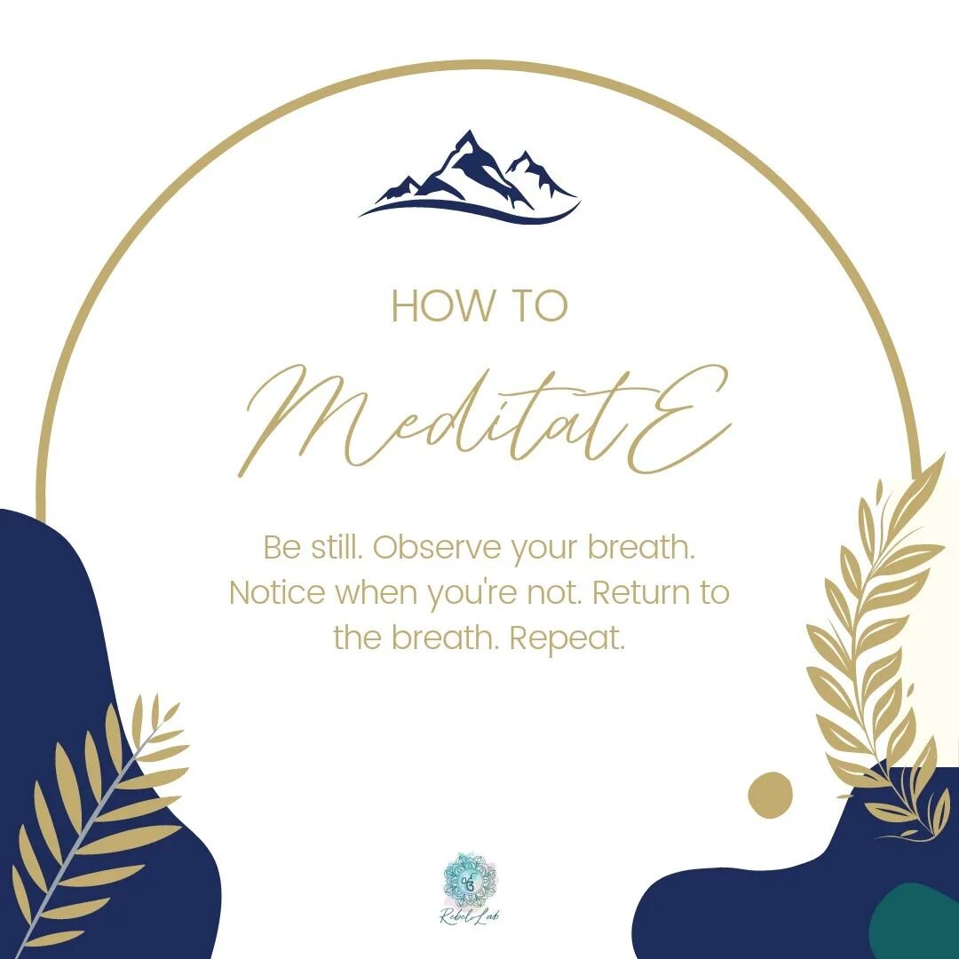 Why I believe in Meditation 🙏🏽

Meditation can give you a sense of calm, peace and balance that can benefit both your emotional well-being and your overall health. You can also use it to relax and cope with stress by refocusing your attention on so