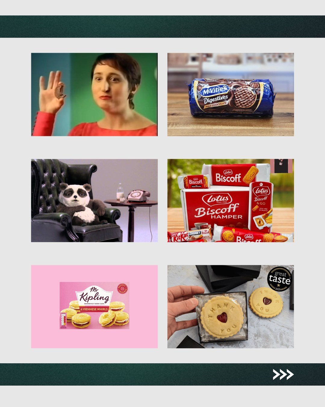 It&rsquo;s National Biscuit Day 🍪

So naturally I&rsquo;ve spent my morning thinking about biscuit marketing campaigns.

A few absolute classics in the carousel and if you live in Leeds you'll surely know the last one. 

I would love to know your fa