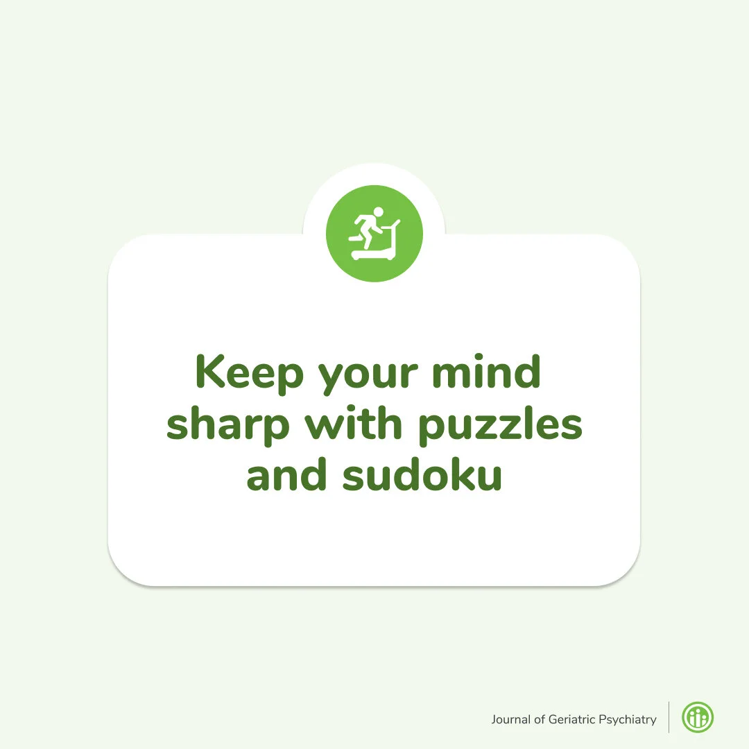 Did you know that staying mentally active is key to healthy aging? Spending time doing puzzles and sudoku can be a fun way to give your brain a boost.