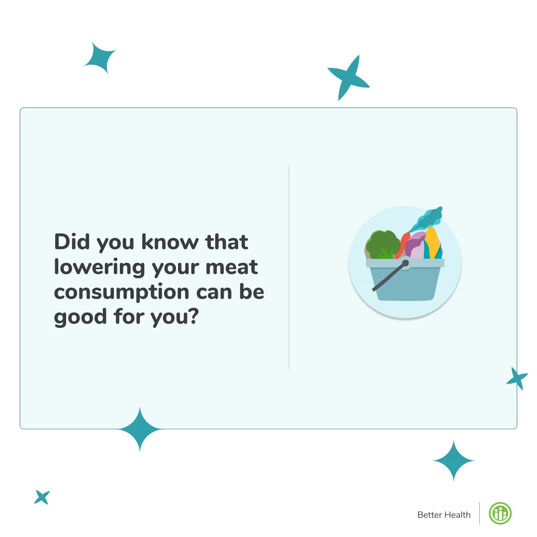 It&rsquo;s true! Having meat-free meals a few times each week can have a positive effect on your health. It can boost lower your blood pressure, help prevent diabetes, and help with weight management.