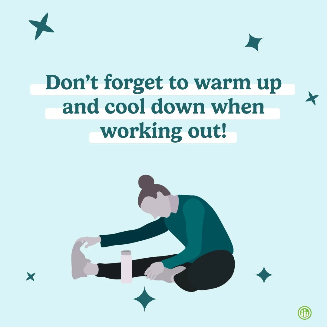Warmups and cool-down stretches are not &ldquo;extras&rdquo; &mdash; they&rsquo;re essential for keeping your body safe from injury and burnout. Consider walking or stretching for a few minutes.