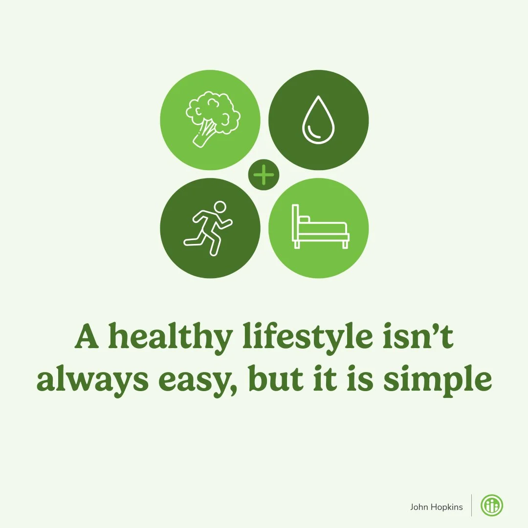 Let&rsquo;s go back to basics in 2026. Don&rsquo;t overcomplicate your routine: remember to eat healthy, exercise, drink water, and get enough sleep.