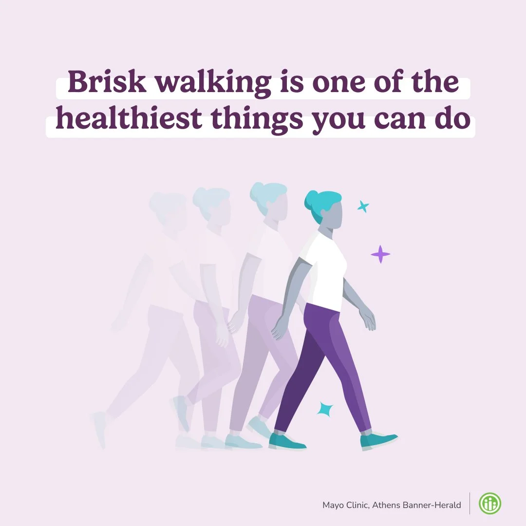 Brisk walking is great&hellip; but it&rsquo;s cold outside! Try walking at your local mall. Malls offer a temperature-controlled environment with restrooms and water fountains. They&rsquo;re also well-lit and have benches for you to rest.