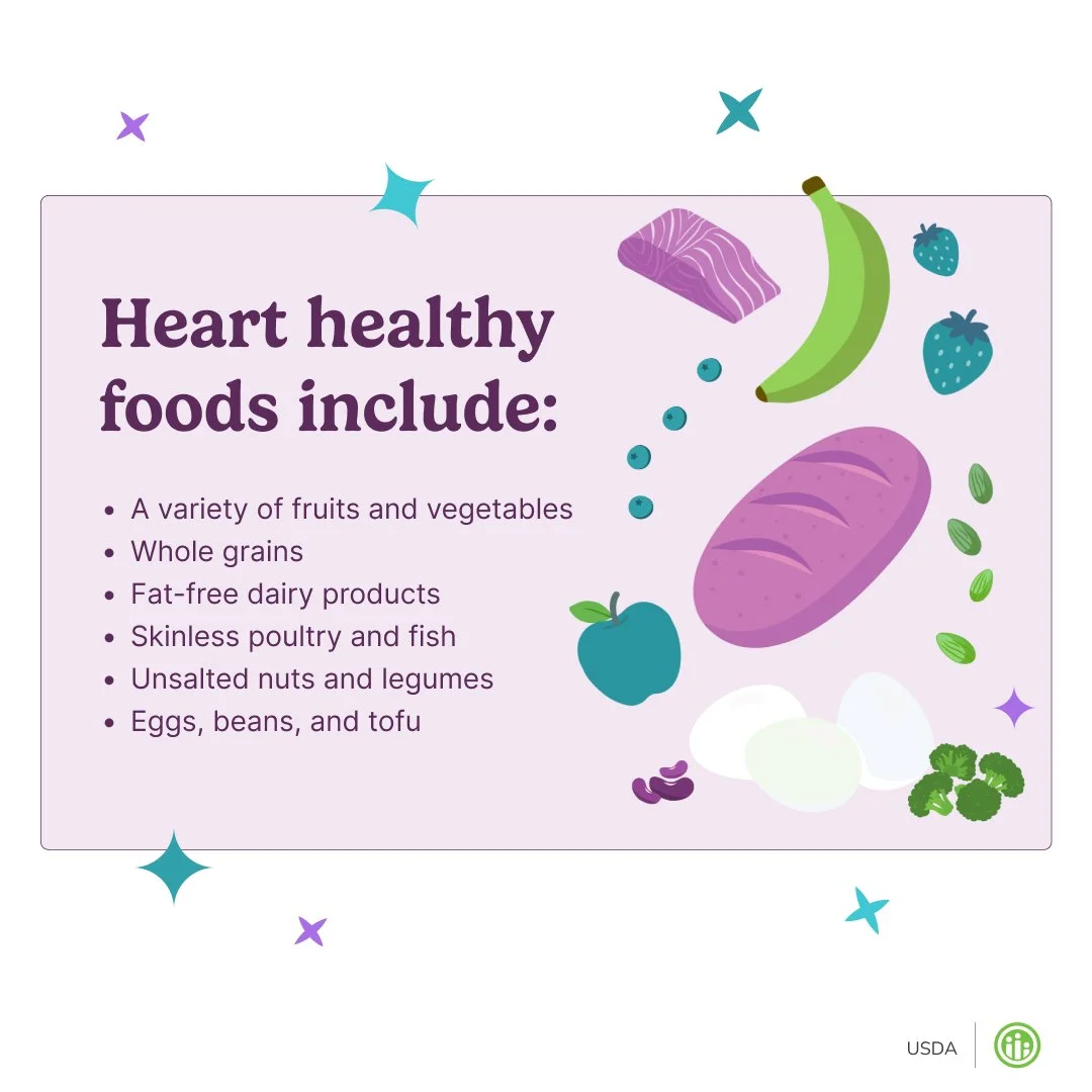 Focus on heart-healthy foods for Heart Month this February.