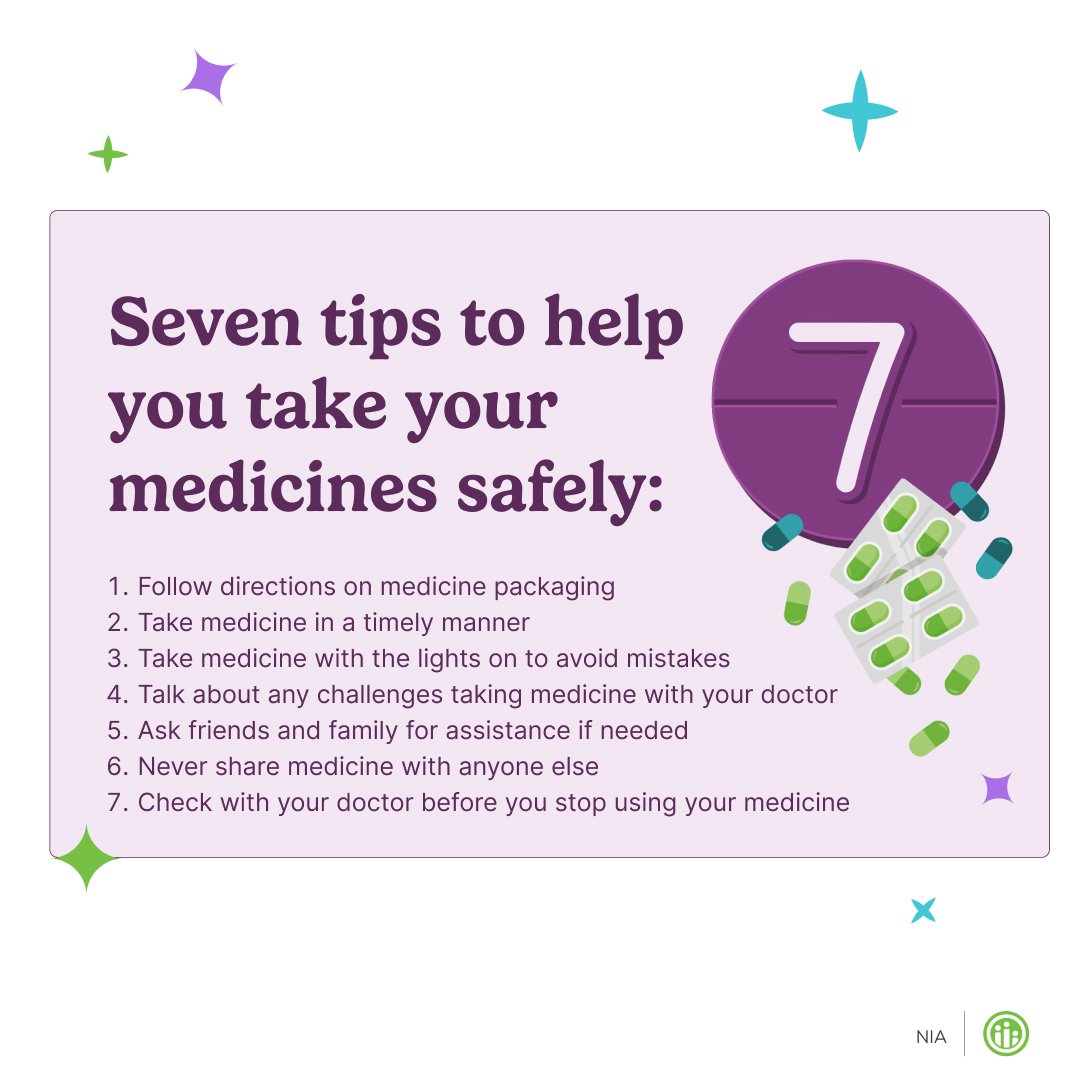Medicines aid in our health but need to be taken as safely as possible.