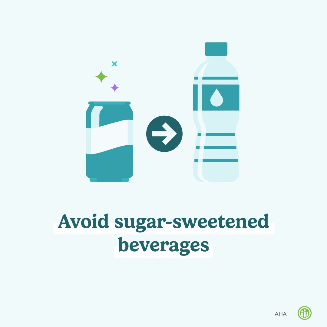 Stick to drinking water to hydrate and steer clear of empty calories.