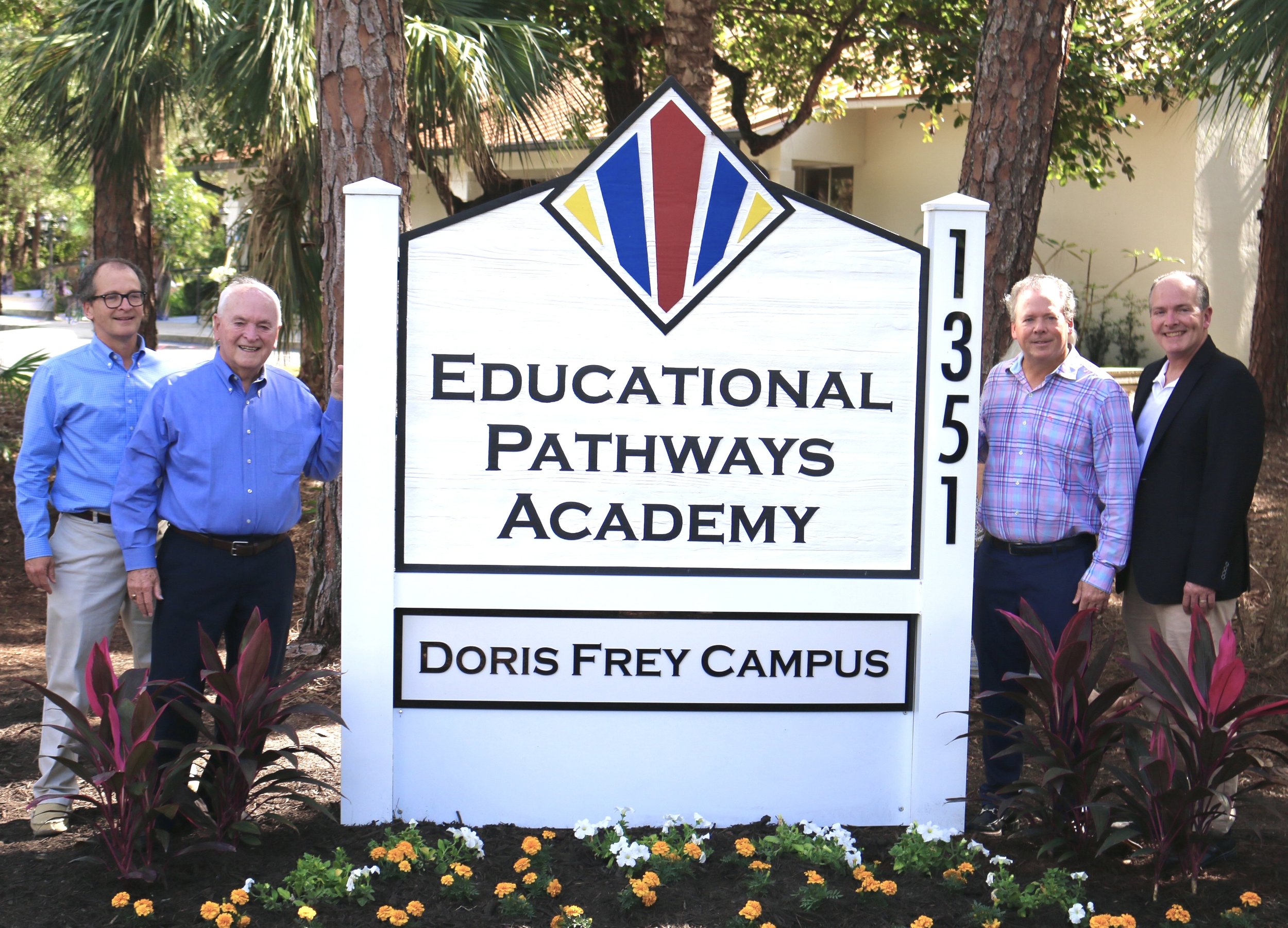 Naples-based school for students with dyslexia honors Frey and Son Homes family for great generosity.jpeg