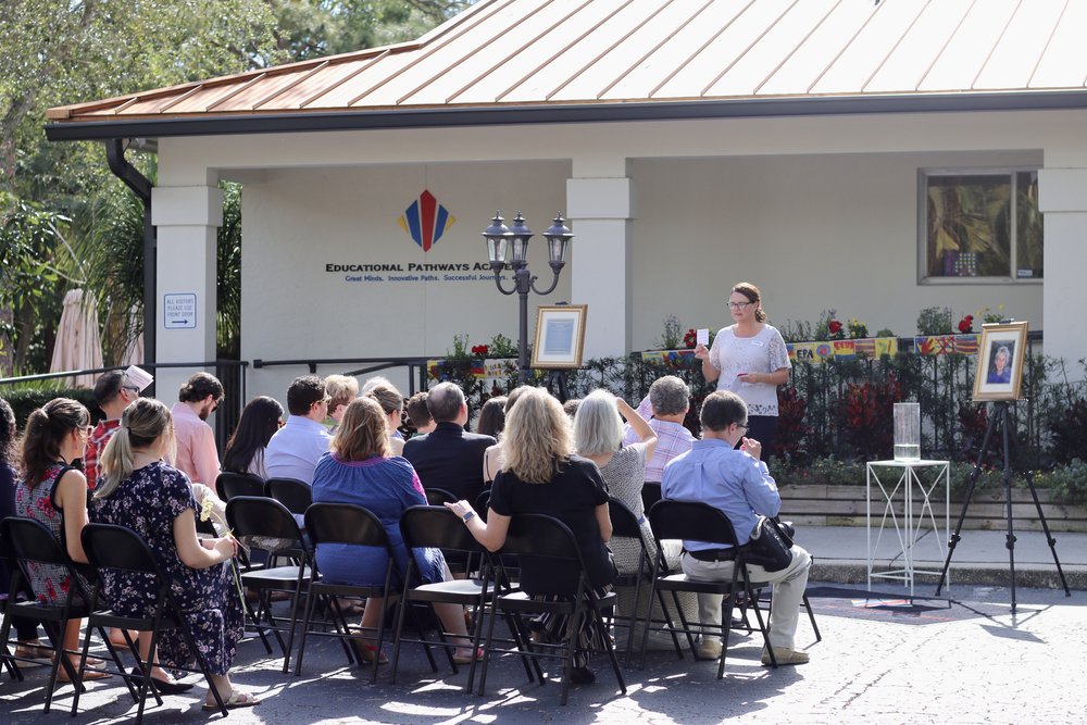 Educational Pathways Academy, a school for dyslexia - dedicates campus in Collier County to Frey and Son Homes Family - Doris Frey.jpeg