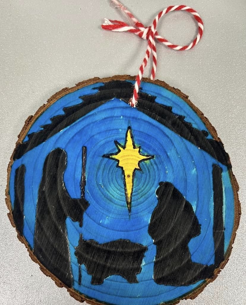 Christmas Artwork by student at Educational Pathways Academy, school for dyslexia in Florida - Dyslexic Strengths - Creativity.jpg