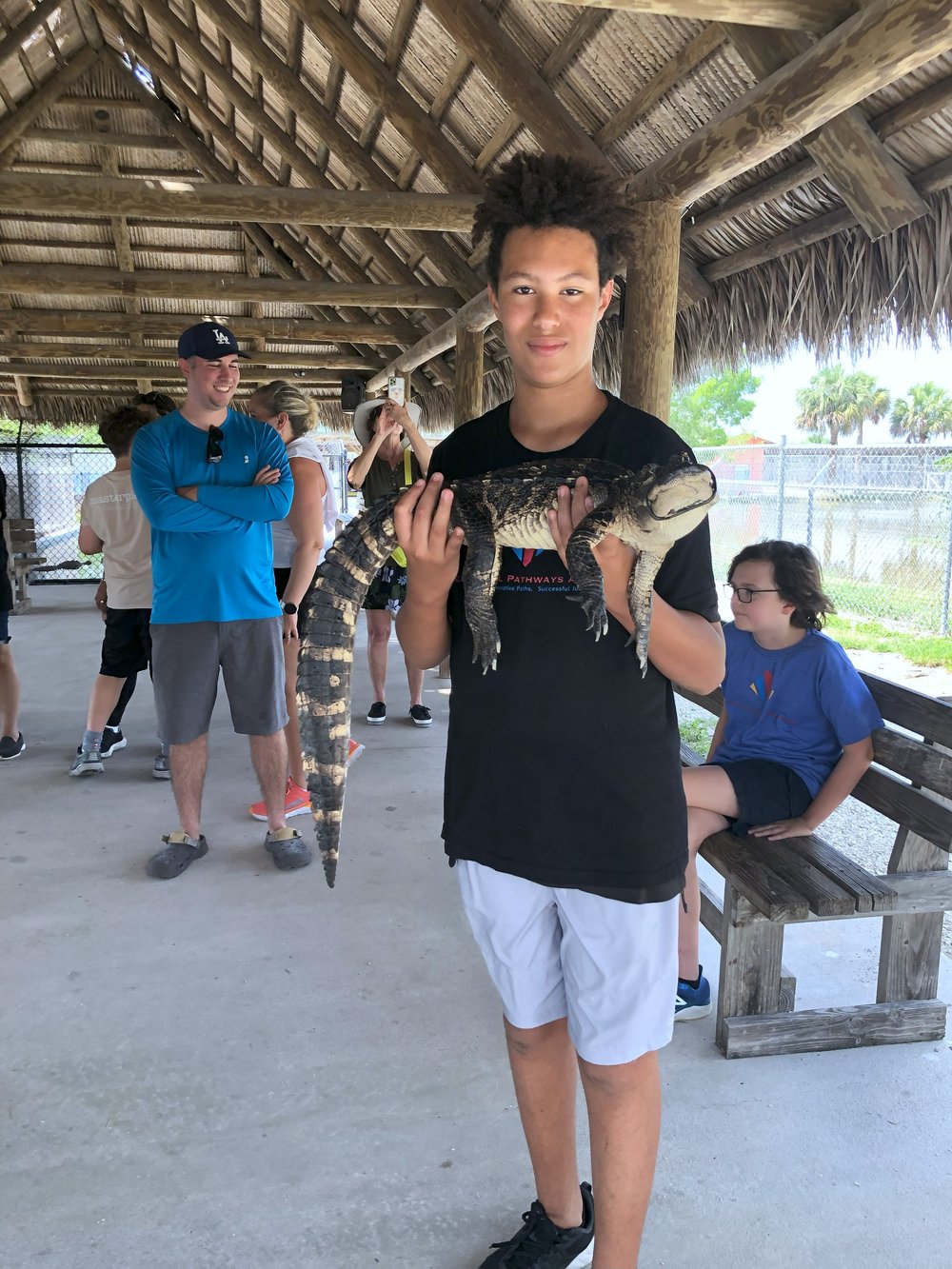Middle School students on field trip at Wooten’s Everglades Airboat Tours - Educational Pathways Academy, private school for dyslexia in Florida.jpg
