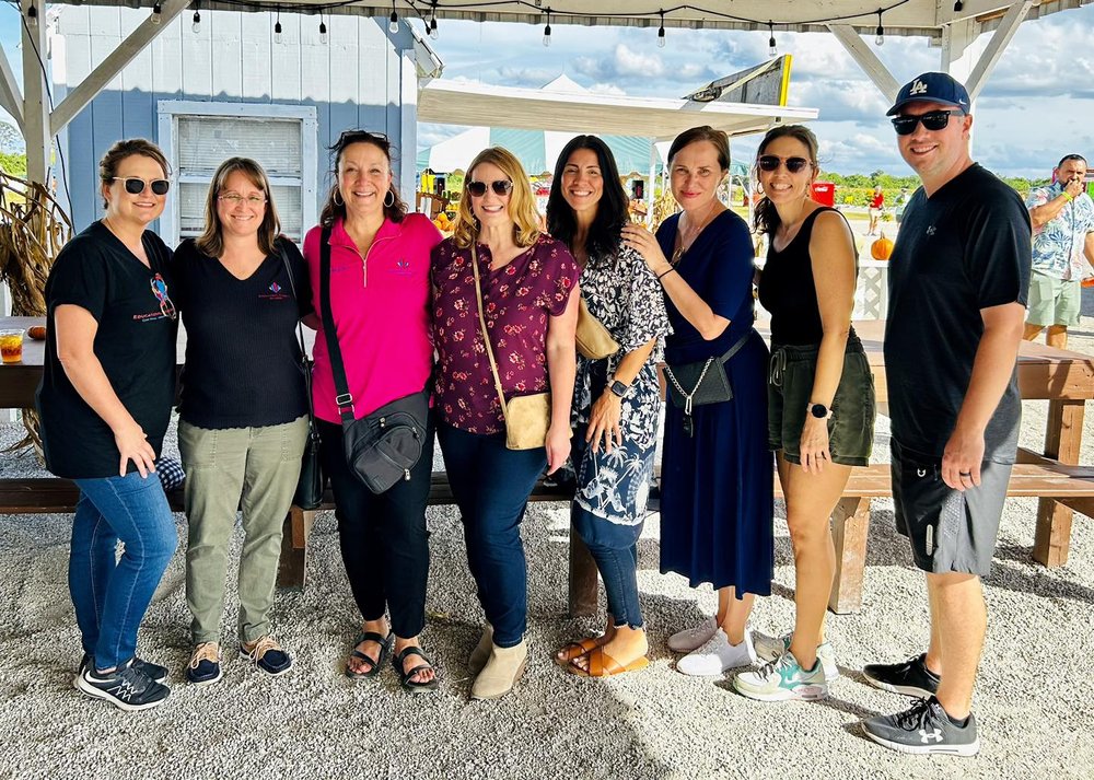 Educational Pathways Academy's, a private school for dyslexia in Florida, Faculty attend Scholarship Fundraiser Launch PTO event at Farmer Mike's U Pick.jpg