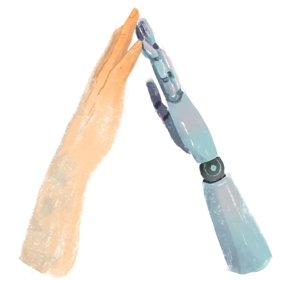 Spot 2 - Connections humans make with advancing technology.