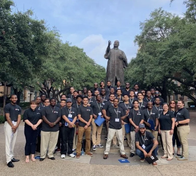 …at the feet of MLK