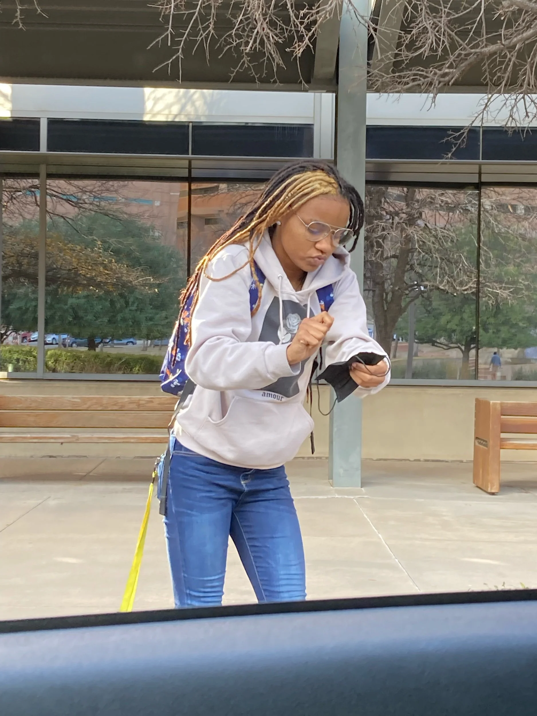 Ya boi is back in class…. with no pencil.