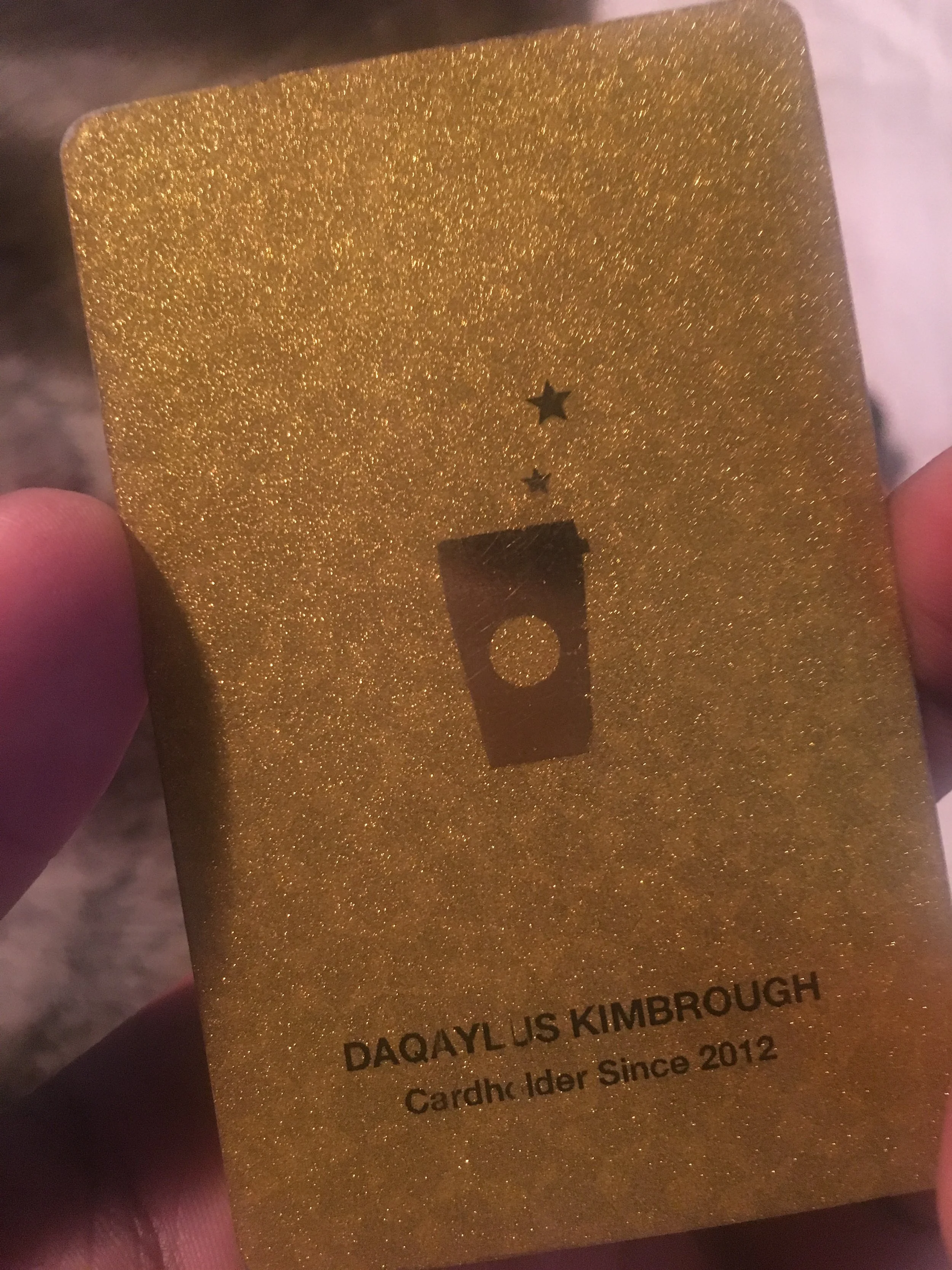 Gold member status