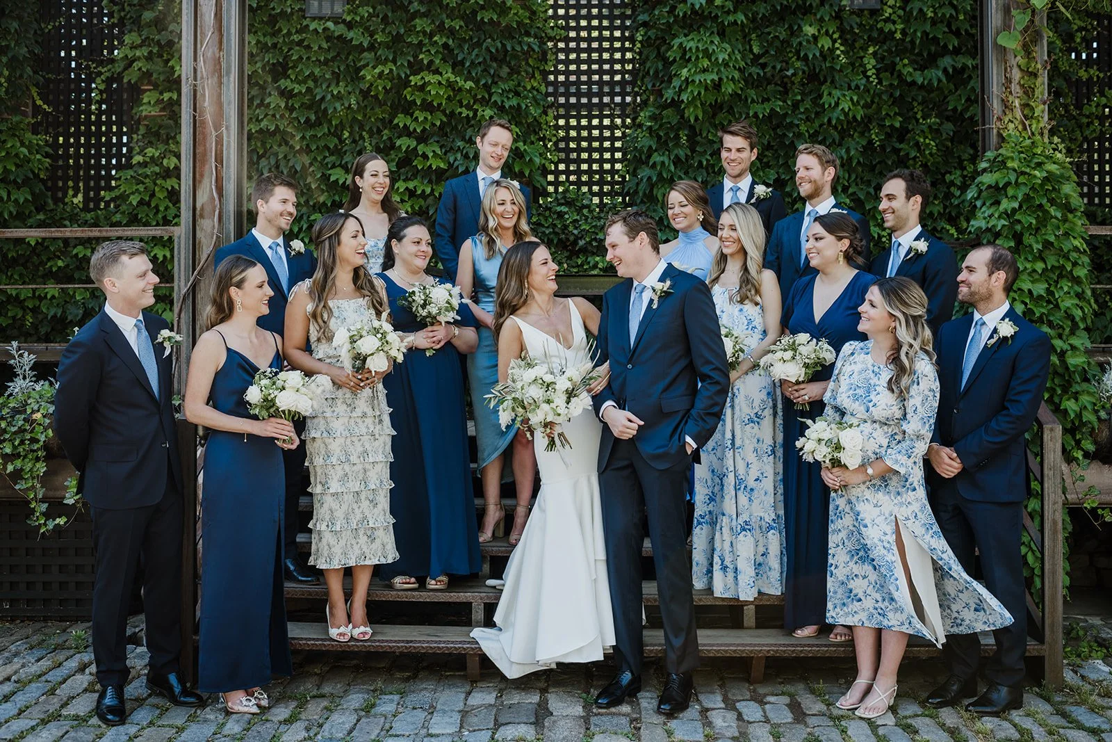 Colorful Wedding Party