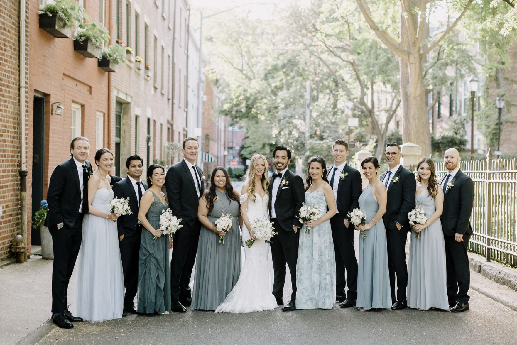Colorful Wedding Party