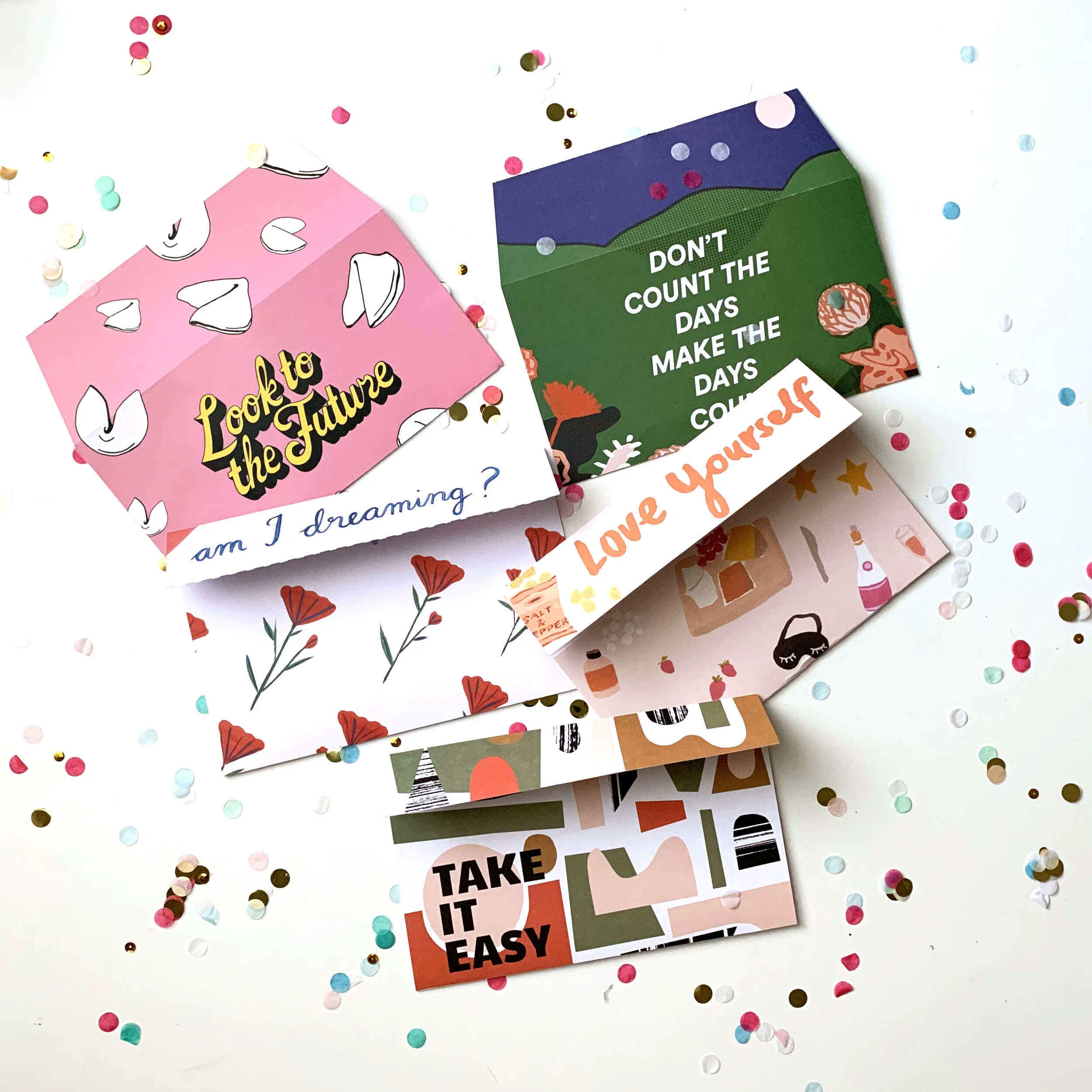 Easy Calendar Paper Envelopes