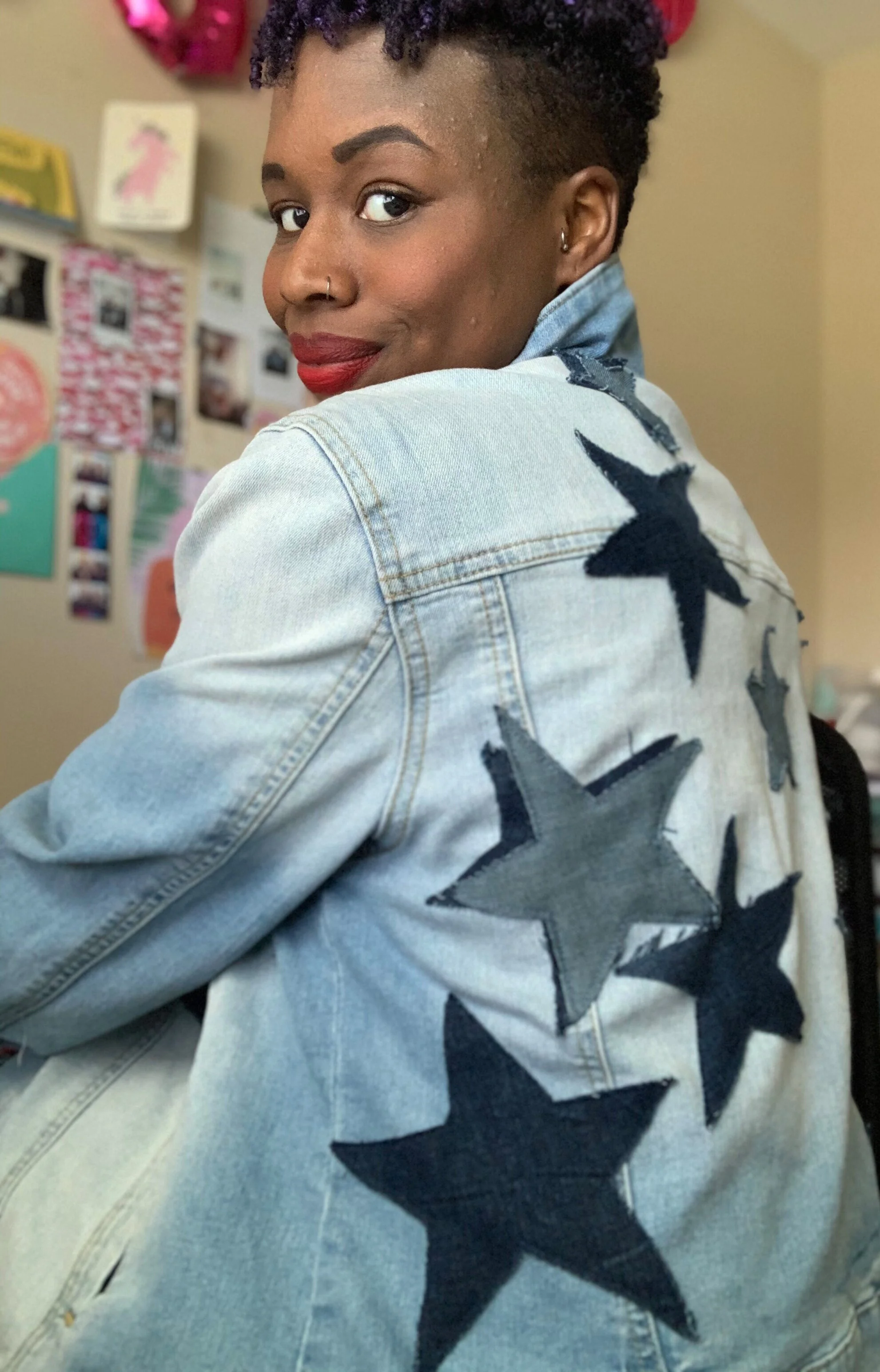 Denim Jacket Up Cycle