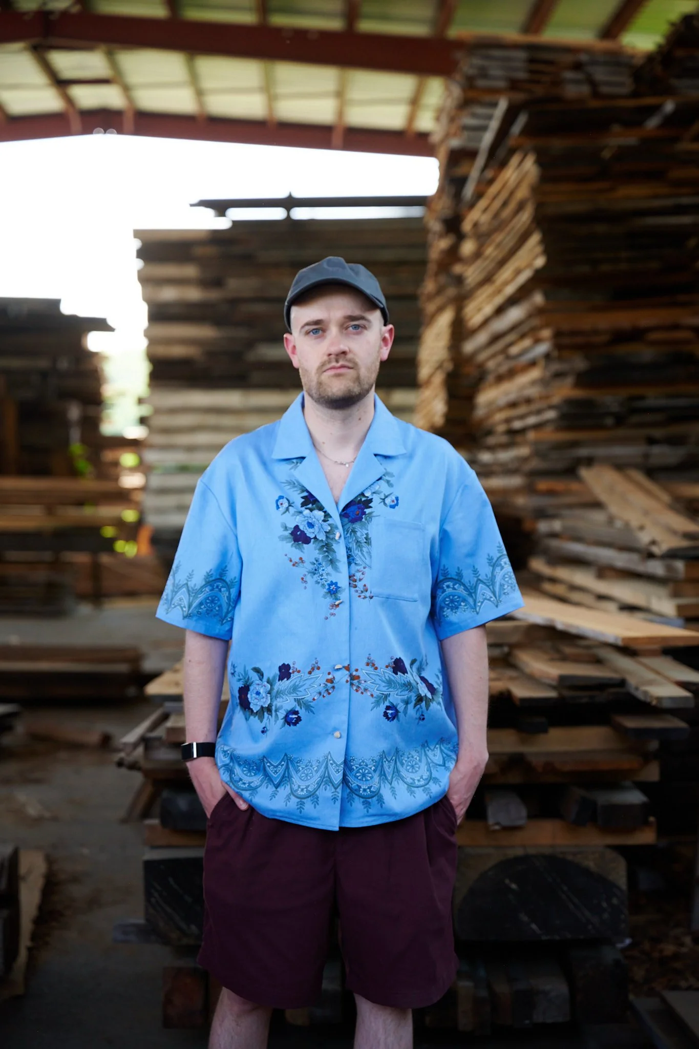 Peony- Sheet Shirt