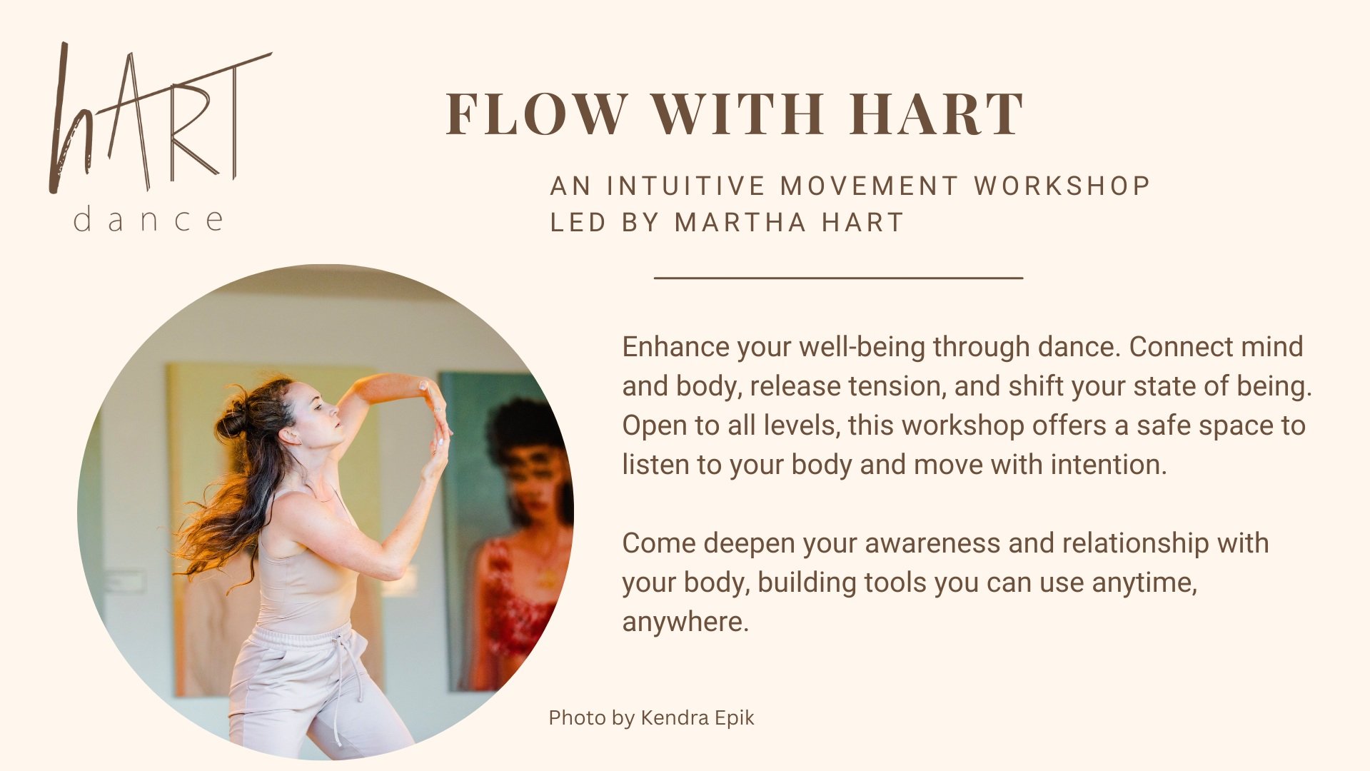 Flow with hART - An Intuitive Movement Online Workshop