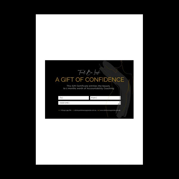 ACCOUNTABILITY COACHING GIFT