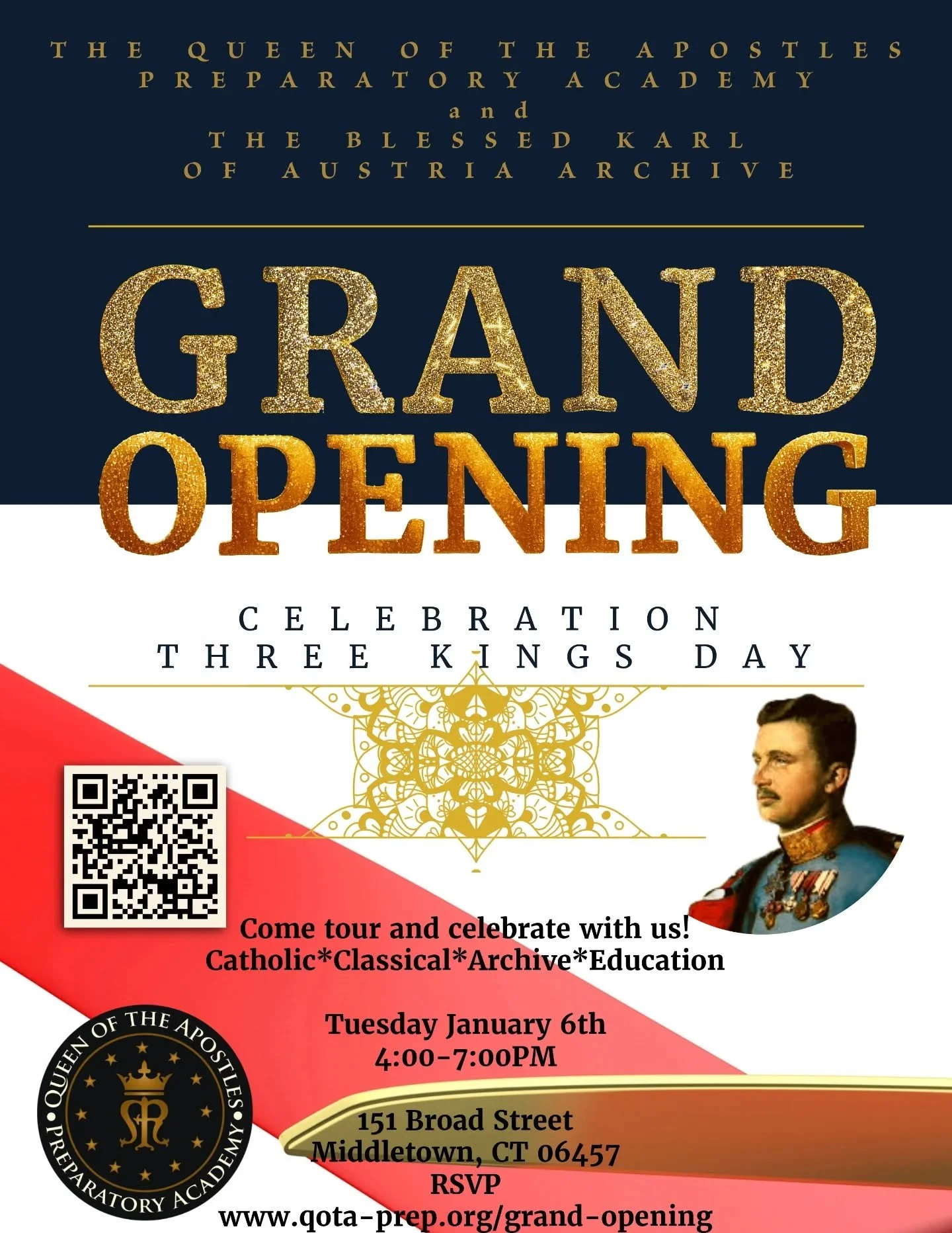You are invited. https://www.qota-prep.org/grand-opening