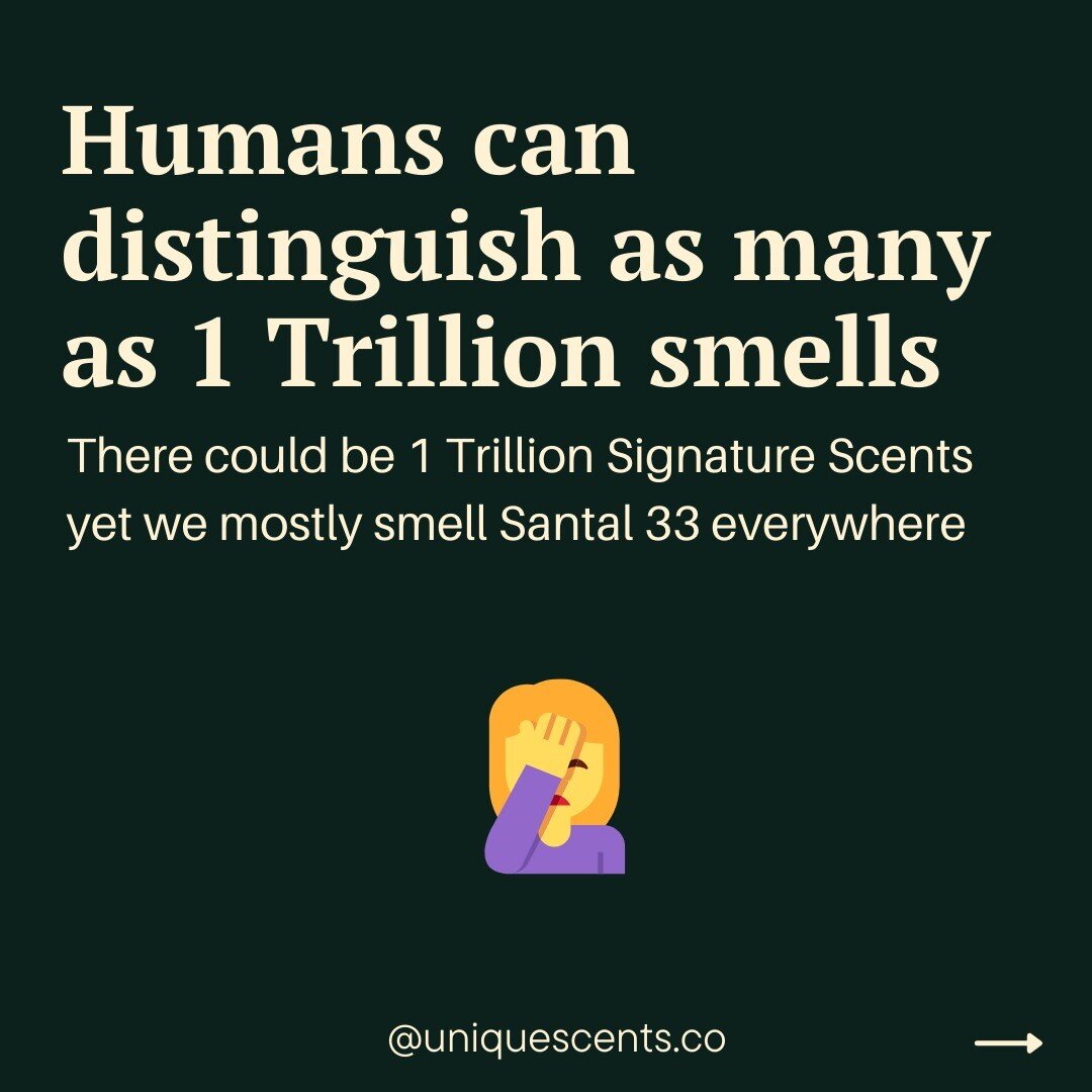 @uniquescents.co

Do you have an olfactive Santal 33 memory?
.
.
.
#scentdesign #scentmarketing #scentmachine #scentmarketingstrategy #scentbranding #signaturescent #signaturescents