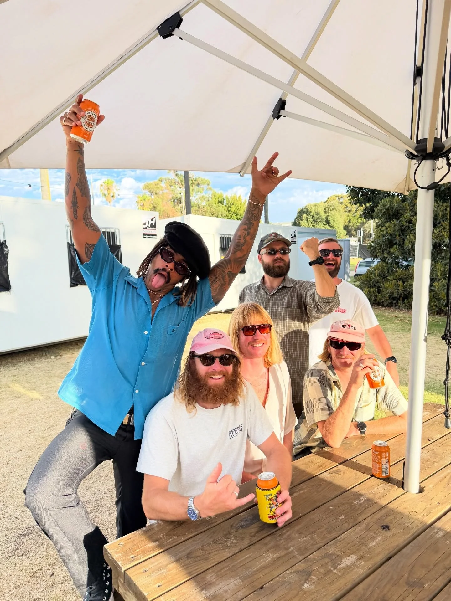 Oi thanks for voting in the hottest 100! So fkn stoked with 4 songs from Love Balloon!!!!! 17, 43, 44, 87 🧡🎈About to hit the stage in Melbourne for the first show of the tour!!!! Let&rsquo;s gooooooo