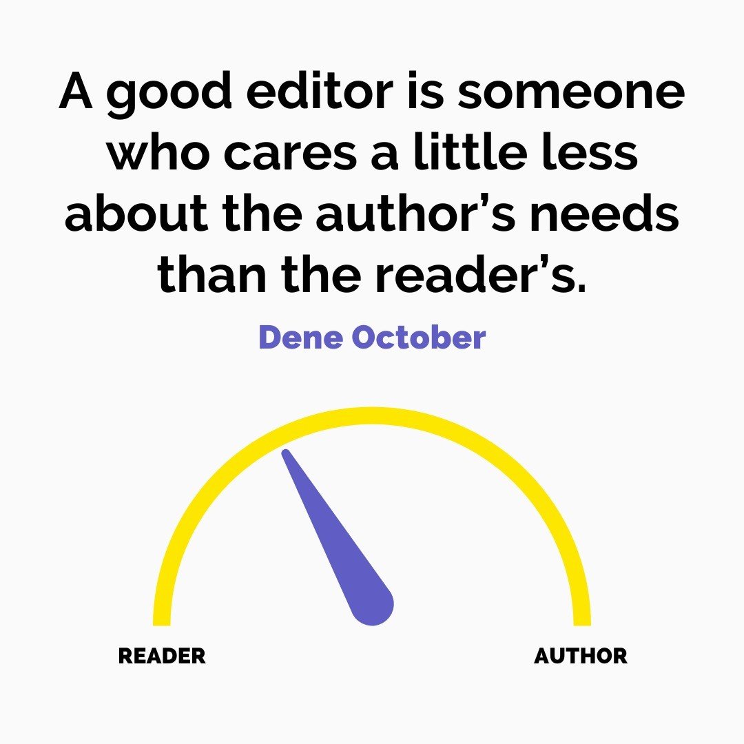 A good editor represents the interest of your readers!

#writer #editing #authorlife #writersofinstagram