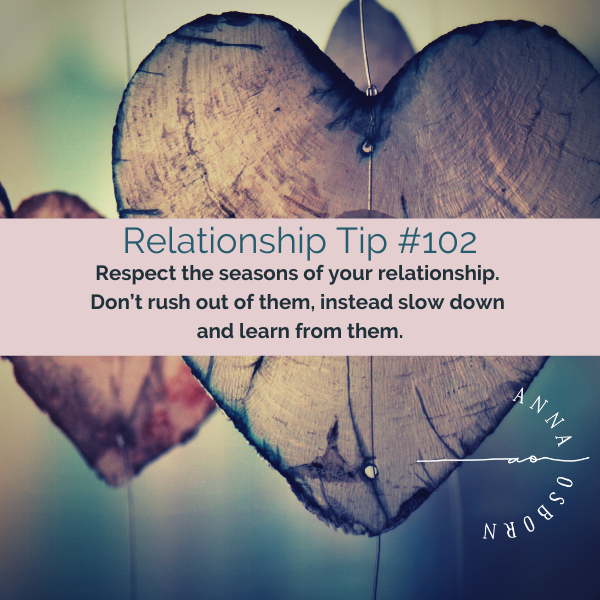 Take the Time to Enjoy the Seasons of Your Relationship
