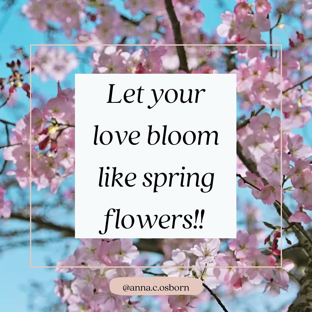 What is blooming in your relationship? What do you need to water and nurture?  What do you need to celebrate?  Let your love bloom like spring flowers!! 💐 ☀️ 🌺 
 ⁣
#springisintheair #mayflowers #relationships #relationshipgoals #relationshiptips #r