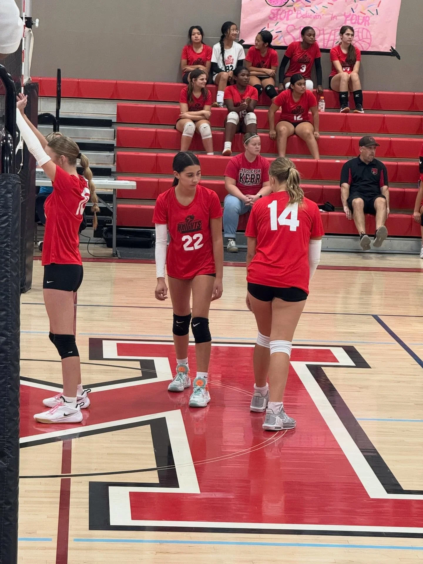 That&rsquo;s a wrap on an exciting season of Knights Volleyball.  Proud of this girl and all of her hard work! ❤️🏐🖤 
⁣
#volleyball #goknights #juniorhigh